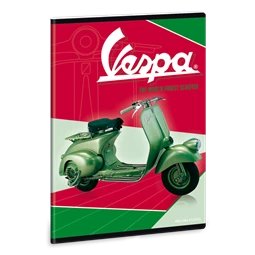 Füzet A/5 sima ARS UNA 40lap Vespa Green 20-40