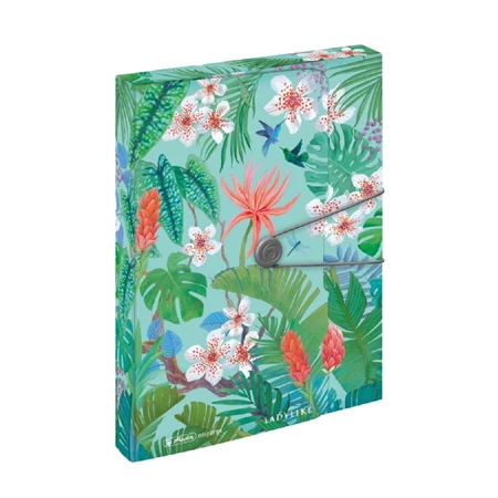 Füzetbox A/4 PP HERLITZ easy orga to go Ladylike Jungle