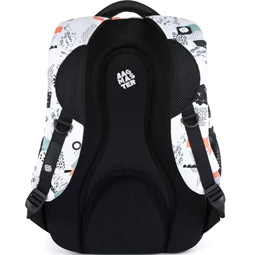 Hátizsák BAGMASTER Supernova 21 A fehér/fekete/narancs