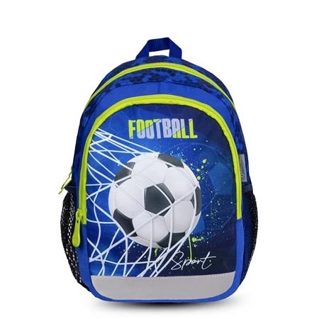 Hátizsák ovis BELMIL Kiddy Plus Football Sport 13x33x23cm, súly 300-330gr