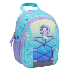 Hátizsák ovis BELMIL Mini Kiddy Cute Unicorn 23x9 (+6)x13cm, súly 270-290gr