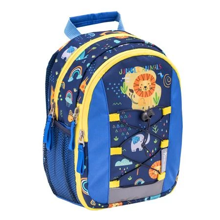 Hátizsák ovis BELMIL Mini Kiddy Little Jungle 23x9 (+6)x13cm, súly 270-290gr