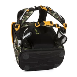 Iskolatáska ergonómikus BAGMASTER Prim 23C Katonai Camo zöld