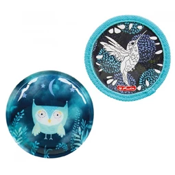 Iskolatáska szett HERLITZ FiloLight Plus Flower Owl 2 táskadísszel 2 tolltartóval és tornazsákkal