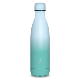 Kulacs fém 500ml ARS UNA duplafalú fém ivópalack Turquoise - Light blue