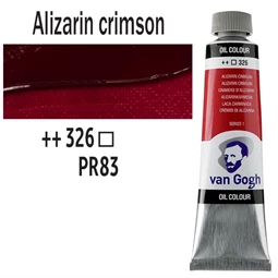 Olajfesték TALENS, VAN GOGH 40ml, Alizarin crimson 326