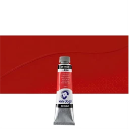 Olajfesték TALENS, VAN GOGH 40ml, Azo red medium 393