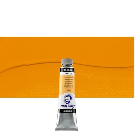 Olajfesték TALENS, VAN GOGH 40ml, Azo yellow deep 270