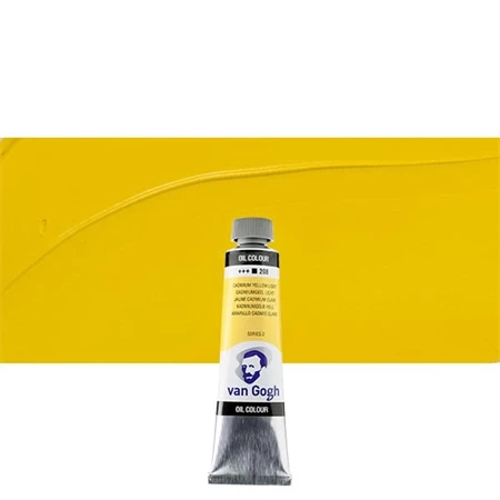 Olajfesték TALENS, VAN GOGH 40ml, Cadmium yellow light 208