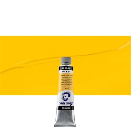 Olajfesték TALENS, VAN GOGH 40ml, Cadmium yellow medium 271