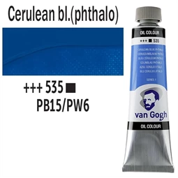 Olajfesték TALENS, VAN GOGH 40ml, Cerulean blue (phthalo) 535