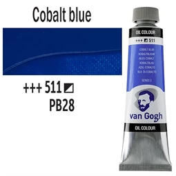 Olajfesték TALENS, VAN GOGH 40ml, Cobalt blue 511