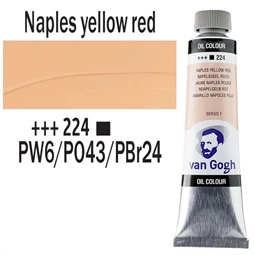 Olajfesték TALENS, VAN GOGH 40ml, Naples yellow red 224