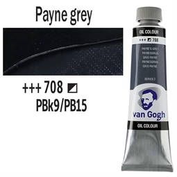 Olajfesték TALENS, VAN GOGH 40ml, Paynes grey 708