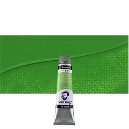 Olajfesték TALENS, VAN GOGH 40ml, Permanent green medium 614