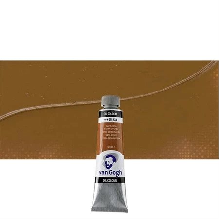 Olajfesték TALENS, VAN GOGH 40ml, Raw sienna 234