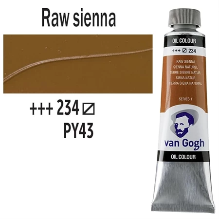 Olajfesték TALENS, VAN GOGH 40ml, Raw sienna 234