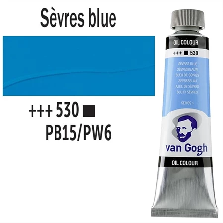 Olajfesték TALENS, VAN GOGH 40ml, Sévres blue 530