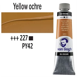 Olajfesték TALENS, VAN GOGH 40ml, Yellow ochre 227