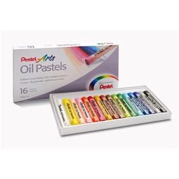 Olajpasztell készlet 16db-os PENTEL