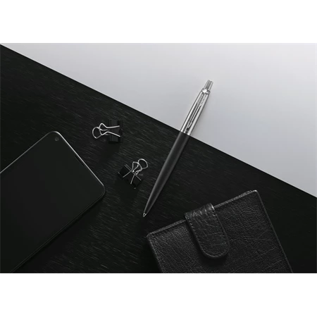 PARKER Jotter Royal golyóstoll Bond Street fekete test+ezüst klipsz