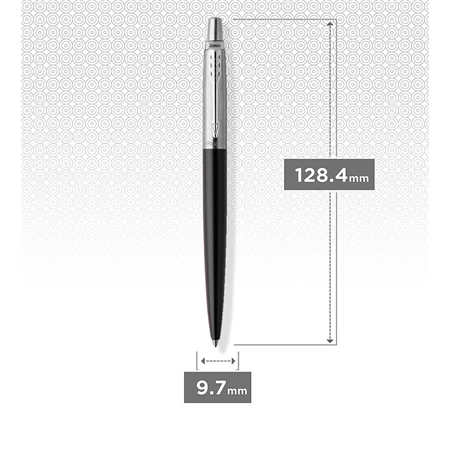 PARKER Jotter Royal golyóstoll Bond Street fekete test+ezüst klipsz