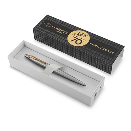 PARKER Jotter Royal special edition Jubileum 70 golyóstoll cizellált, arany szinű klipsz