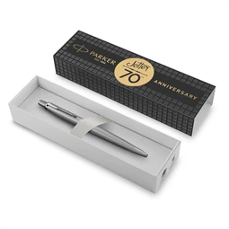 PARKER Jotter Royal special edition Jubileum 70 golyóstoll cizellált, ezüst szinű klipsz