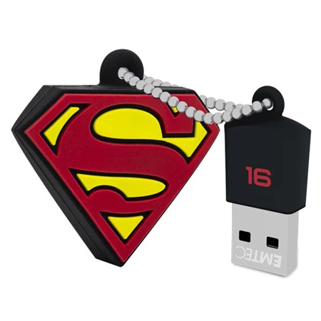 Pendrive, 16GB, USB 2.0, EMTEC "DC Superman"