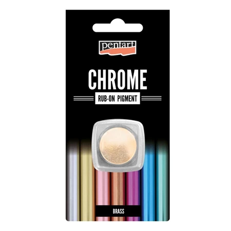 Pigment Rub-on pigment chrome effect 0,5 g bronz PENTART