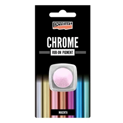 Pigment Rub-on pigment chrome effect 0,5 g magenta PENTART