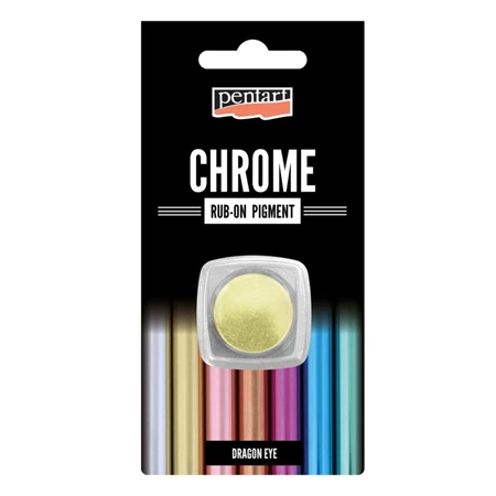 Pigment Rub-on pigment chrome effect 0,5 g sárkányszem PENTART