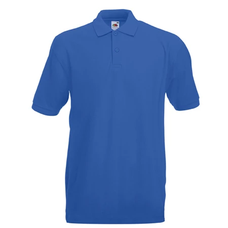 Póló unisex, galléros FRUIT Premium Polo L royal kék