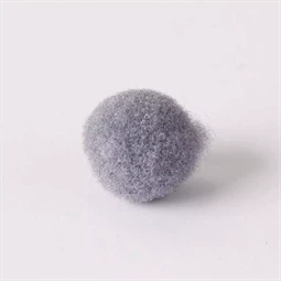 Pompon 10mm, szürke 100db/csomag