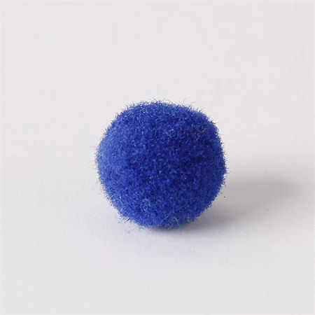 Pompon 20mm, sötétkék, 100db/csomag