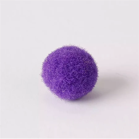 Pompon 20mm, sötétlila, 100db/csomag