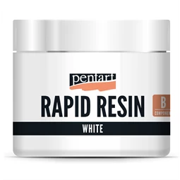 Rapid gyanta szett, PENTART 150 ml fehér 1:1 szett