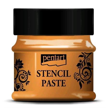 Stencilező paszta 50ml metál bronz PENTART