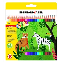 Színes ceruza készlet 24db-os Eberhard Faber 514824 COLORI