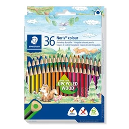 Színes ceruza készlet 36db-os STAEDTLER  Noris Colour háromszögletű