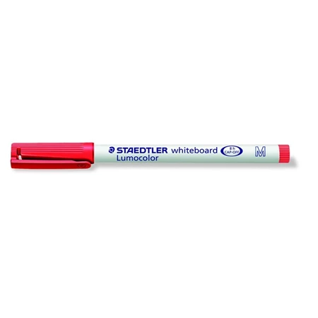 Táblafilc STAEDTLER Lumocolor 301 1 mm, kúpos, piros