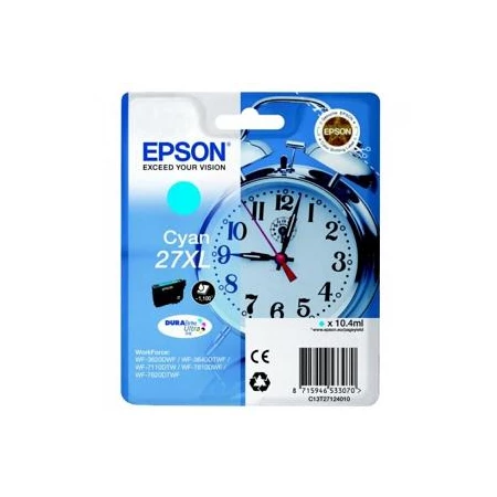 Tintapatron EPSON T27124010 kék (27XL) /o/ eredeti