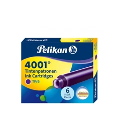 Tollbetét tintapatron PELIKAN 6db/doboz, lila